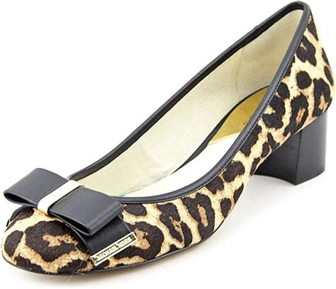 michael kors kiera mid pump black|Amazon.com .